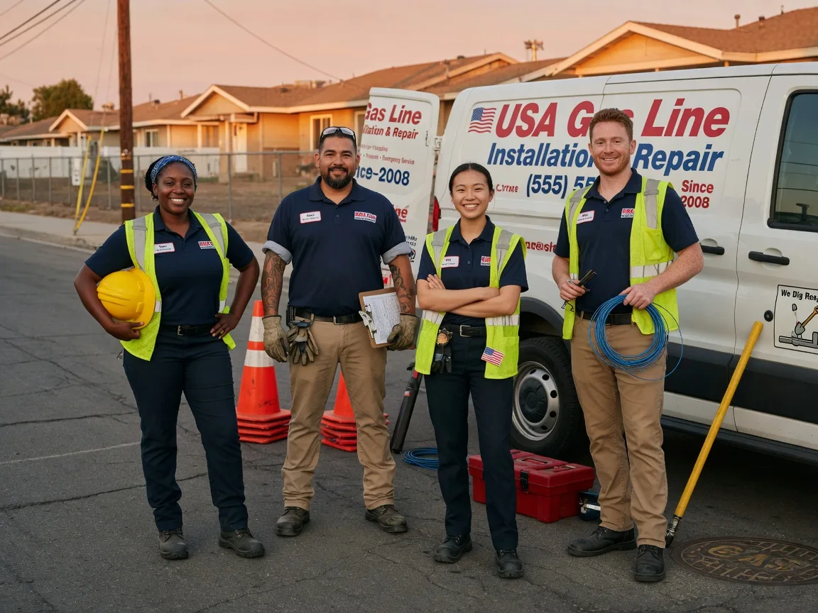 Gas Line Installation company in Albert, OK